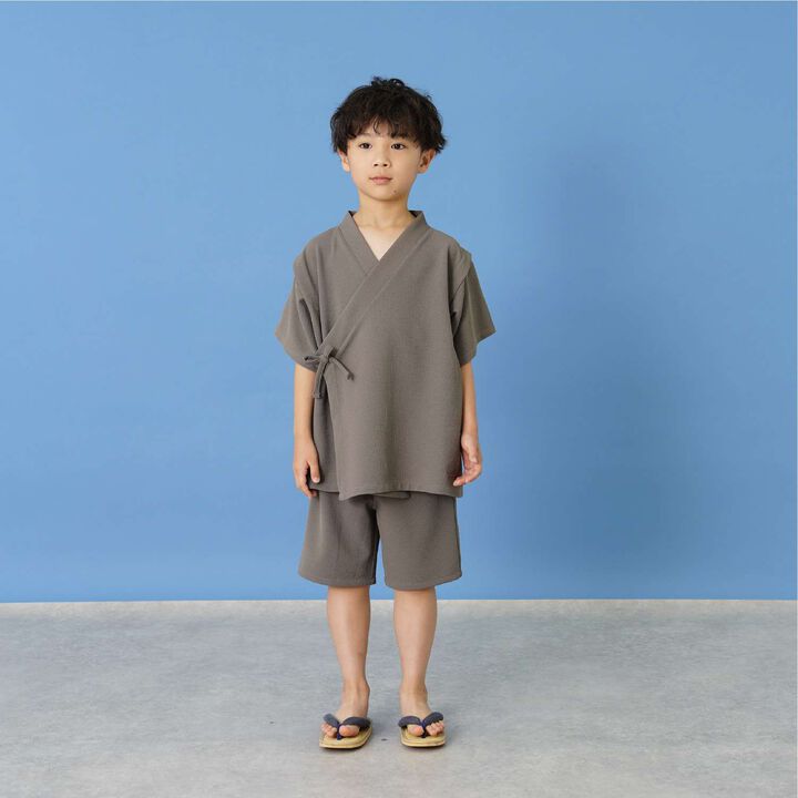 [Quick-Dry] Breathable Jinbei Set,Greige, medium image number 1