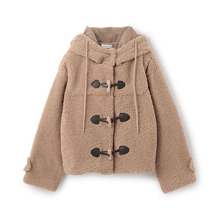 Boa Duffle Coat,Mocha tea, medium image number 4