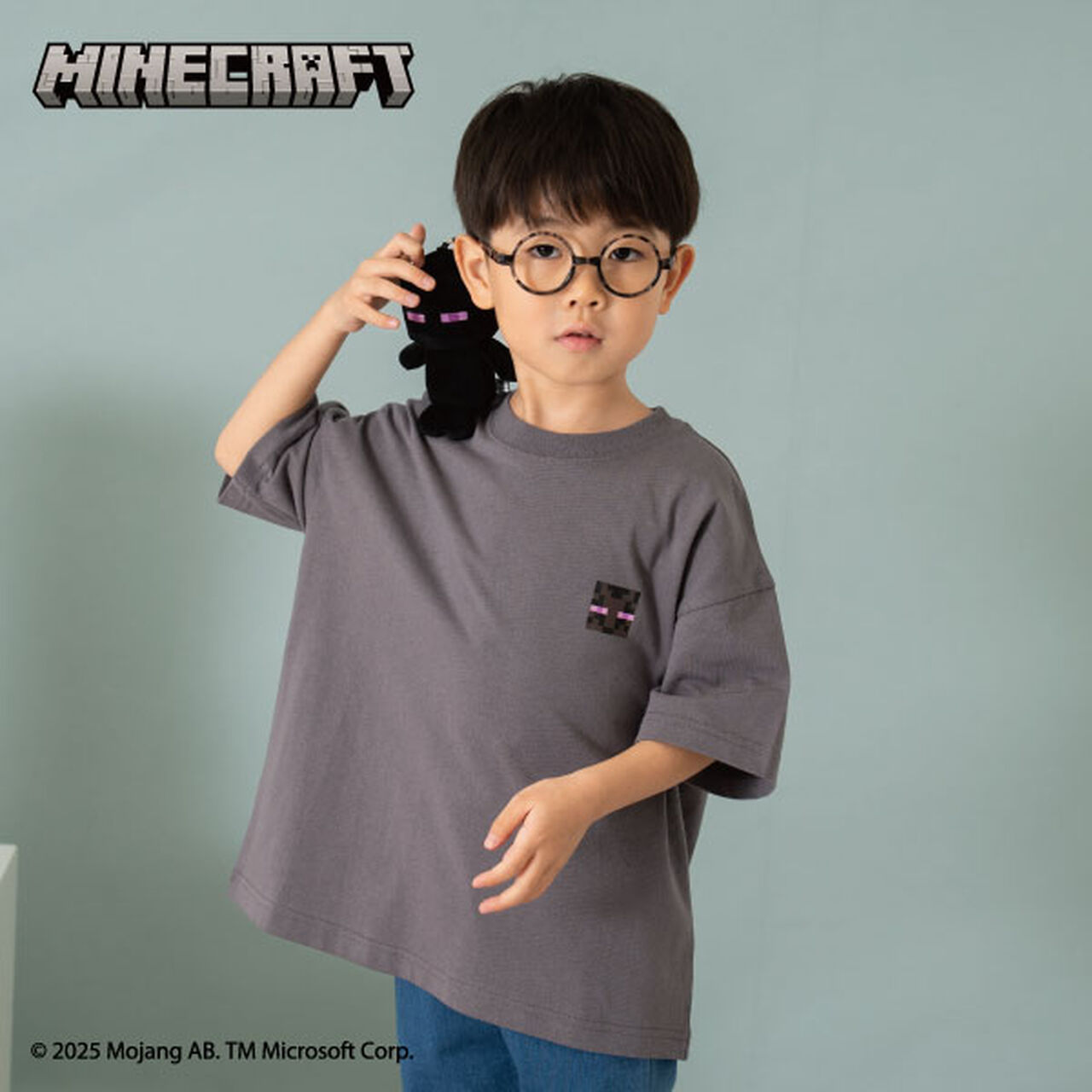 [Minecraft] Kids Character Tee,White, large image number 12