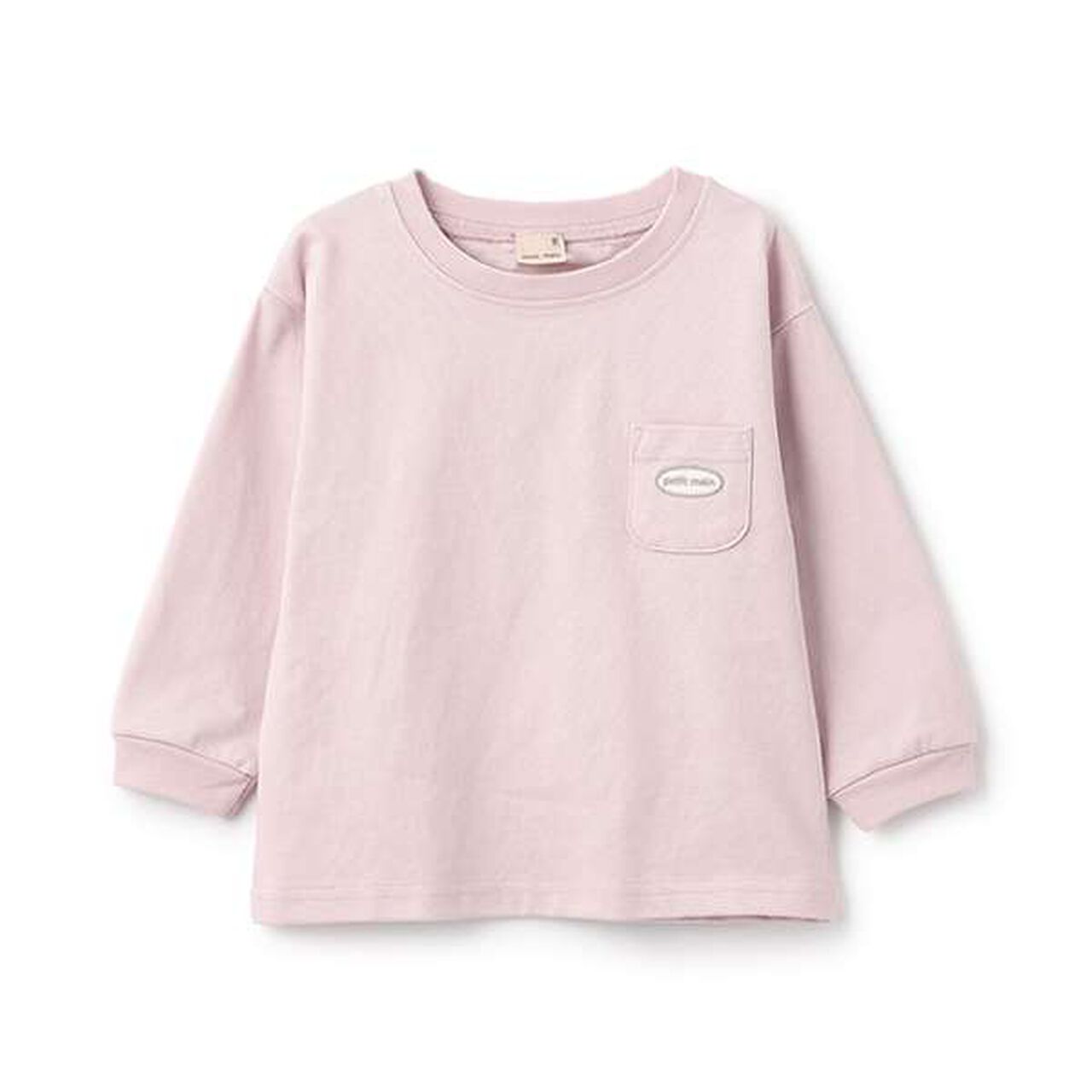 Solid Long Sleeve T-Shirt,Light pink, large image number 0