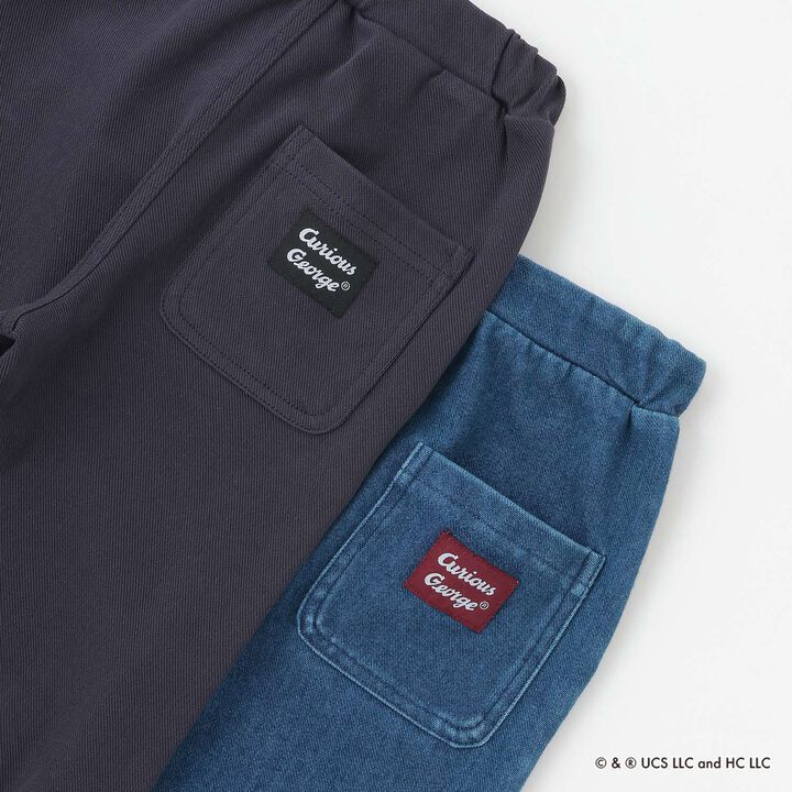 Curious George Cut Long Pants,Green, medium image number 24