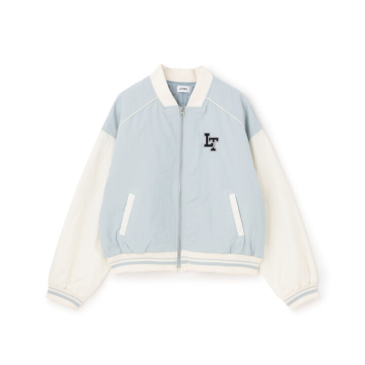 LTXC Water-Repellent Padded Varsity Jacket,Gray, medium image number 11