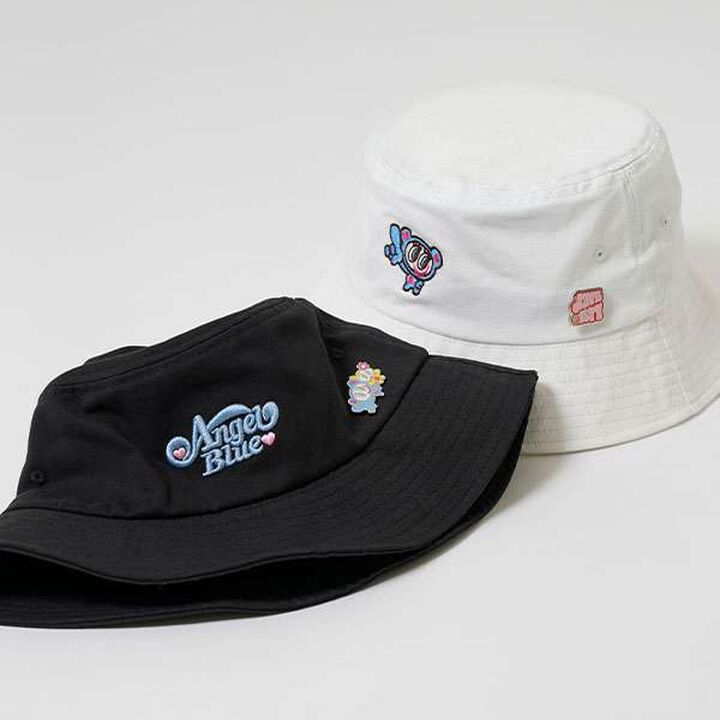 Mr. Nakamura Bucket Hat (with Pin Badge),Black, medium image number 15