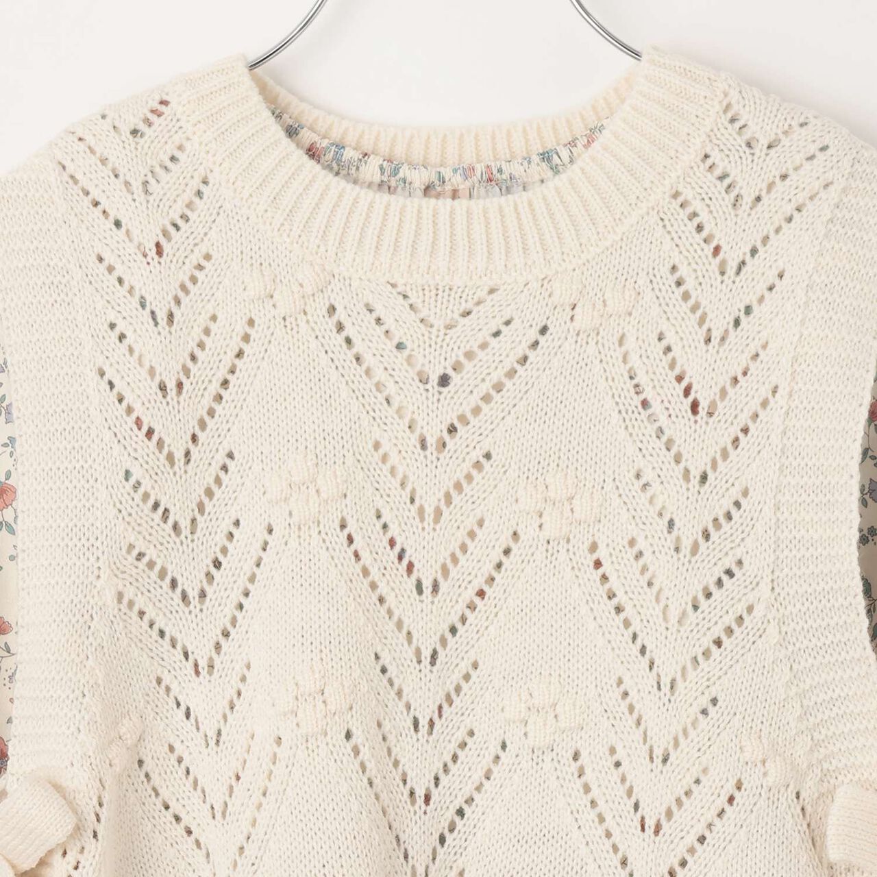 Link Tiered One-Piece Dress with Vest,Brown, large image number 3