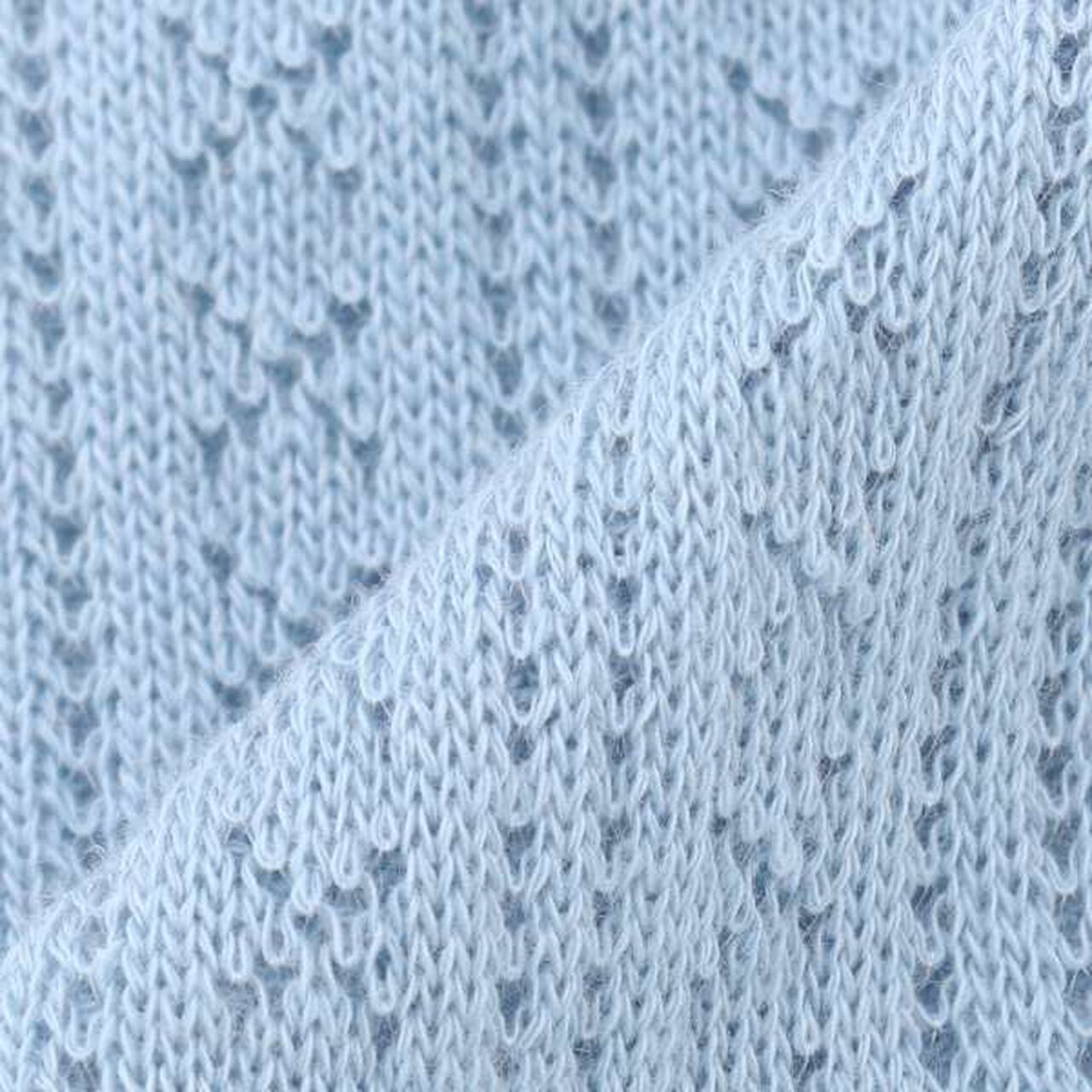 Back Ribbon Crew Socks,Navy, large image number 5