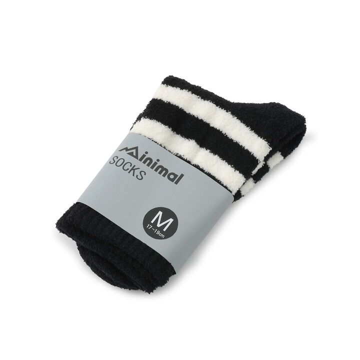 195 Stripe Pattern Assorted Socks,Gray, medium image number 6