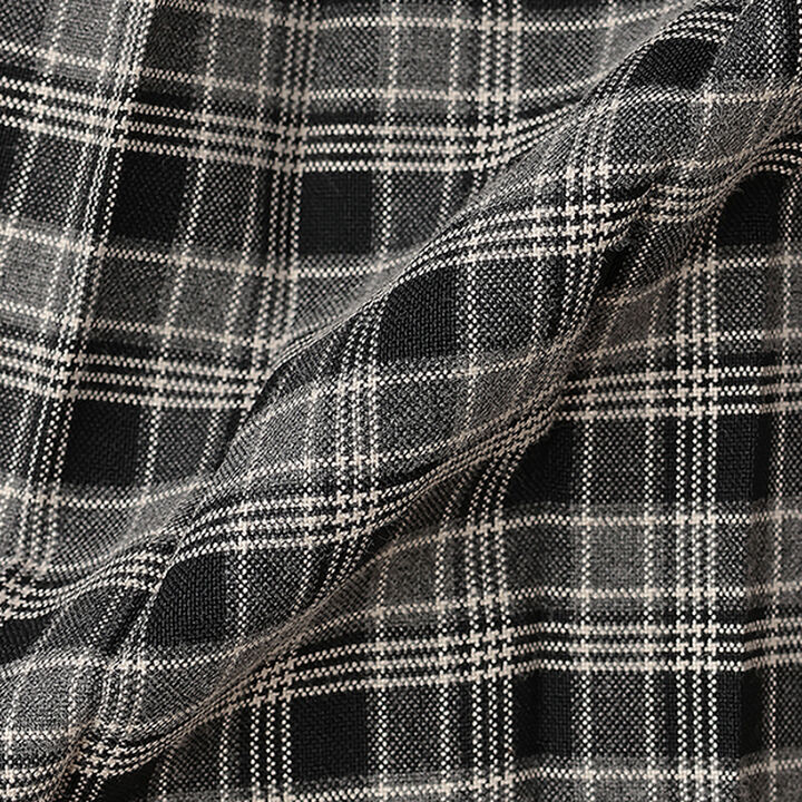 Checkered Box Pleated Skirt-Pants & Tulle Skirt Set,Black, medium image number 21