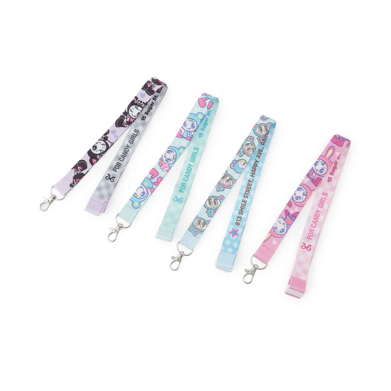 Neck Strap [Berrie-chan] [Debiry-chan] [Blueberrie-chan] [Mr. Nakamura],Black, large image number 5