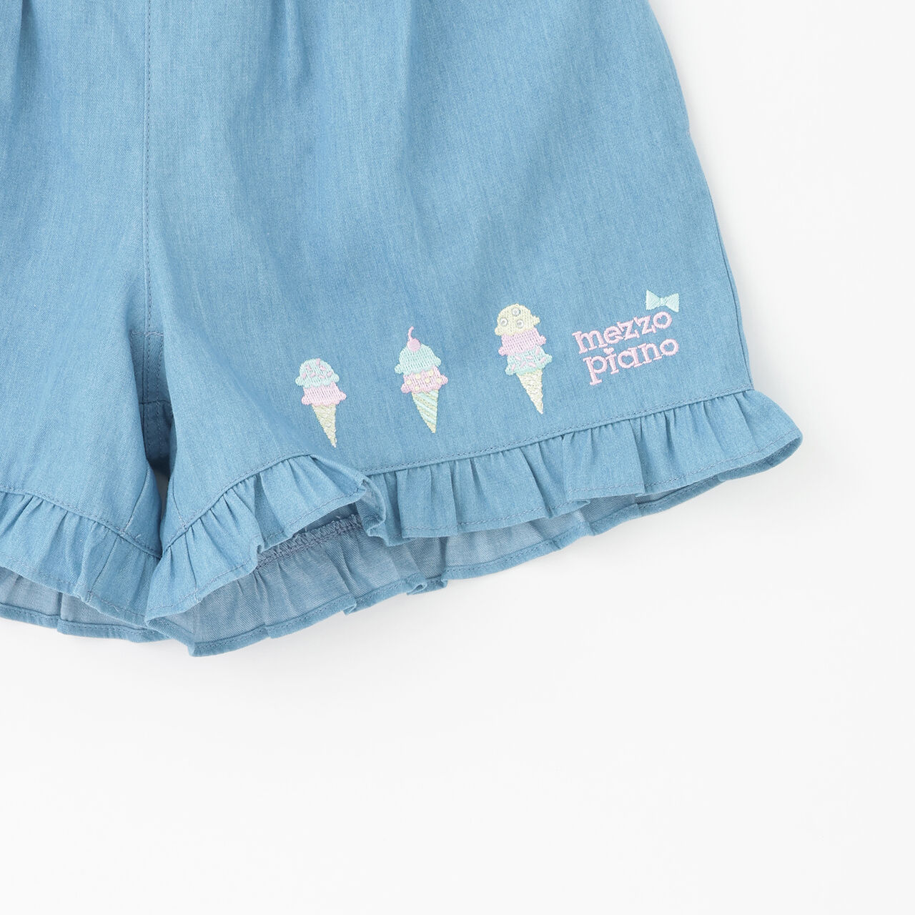 [Restocked] Ice Pattern Shorts,Sax blue, large image number 5