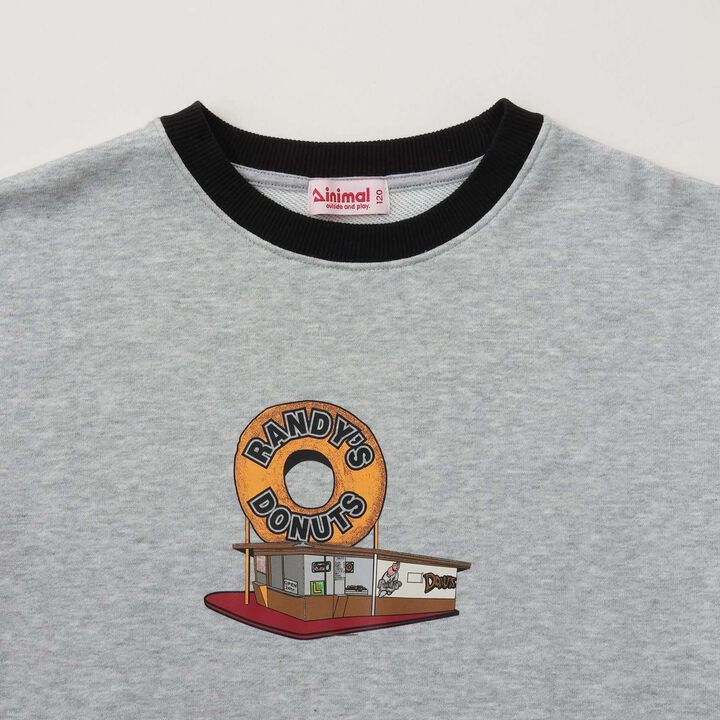 [Randy's] Ringer Print Pullover,Navy, medium image number 4