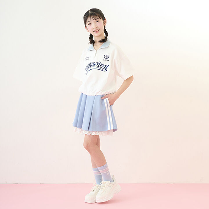 Half-Zip T-Shirt,White, medium image number 6