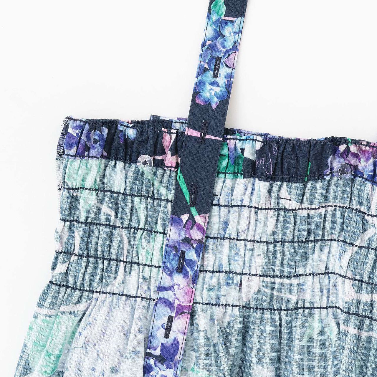 [Cool Touch] Hydrangea Pattern 2WAY Yukata,Navy, large image number 5