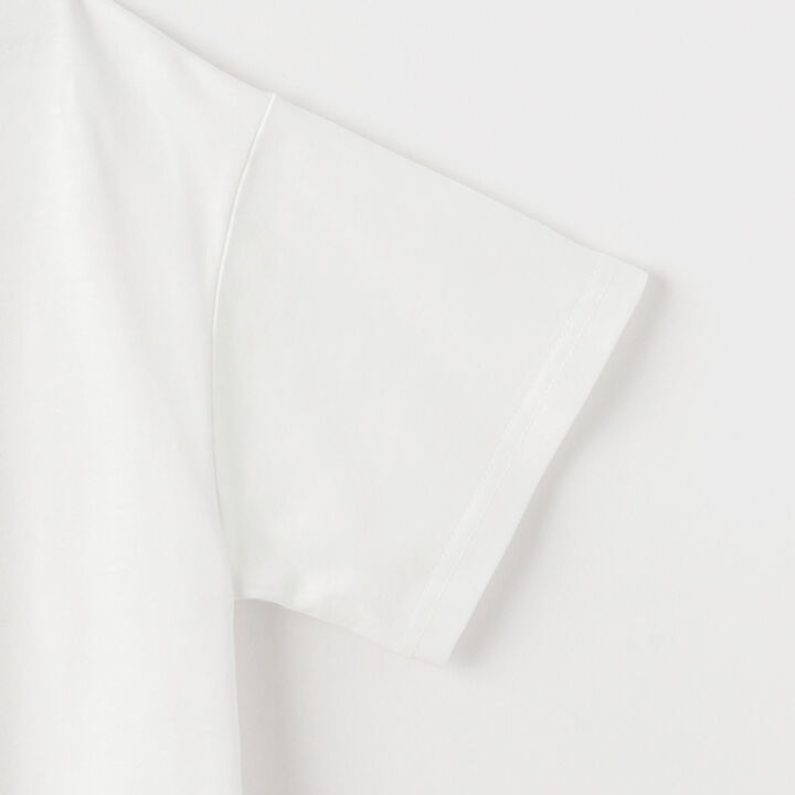 Mesh Short-Sleeve Logo Parka T-Shirt Set,Off white, medium image number 21