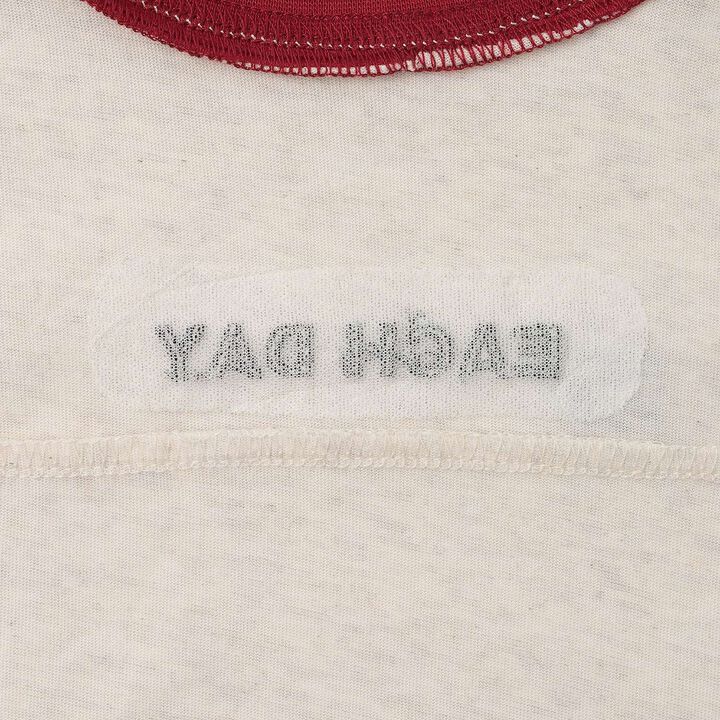 [Muteki T] Long-Sleeve T-Shirt with Name Tag Slot for Kids (Boys & Girls),Milky white, medium image number 22