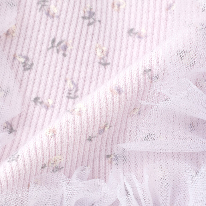[Link] Tulle Docking Top,Lavender, medium image number 8