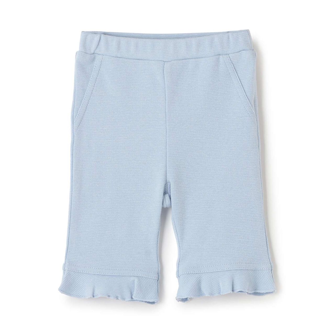 7/8 Frill Jersey Knit Pants,Multi color, large image number 3