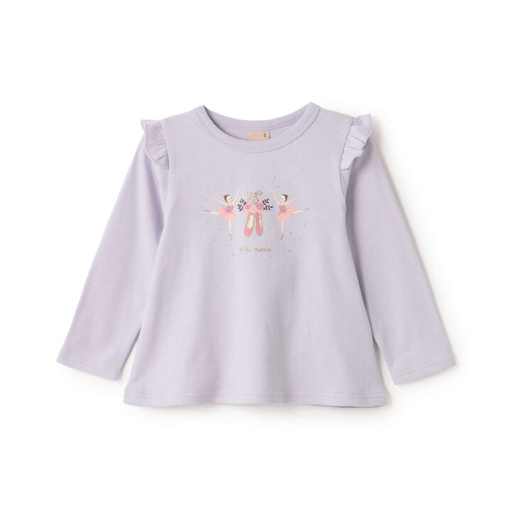 [Affordable] Girls Long-Sleeve T-Shirt,Deep blue, medium image number 22