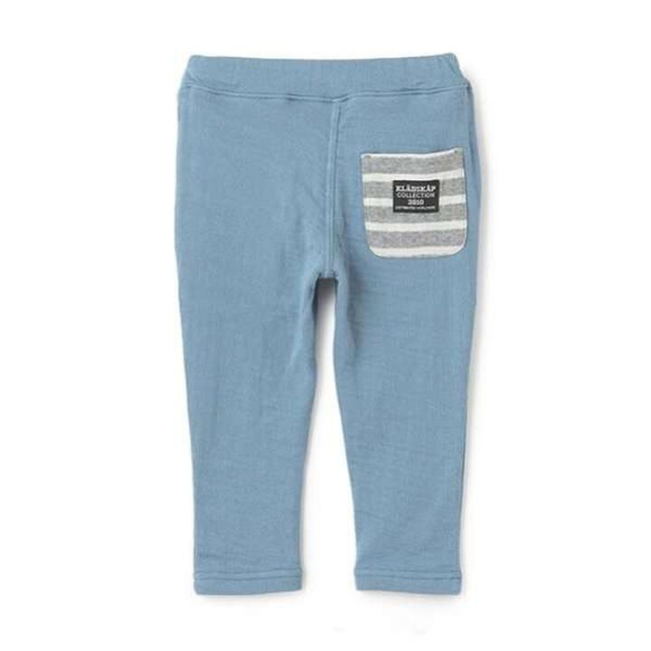 Dinosaur Print Long Straight Pants,Moderate blue, medium image number 5