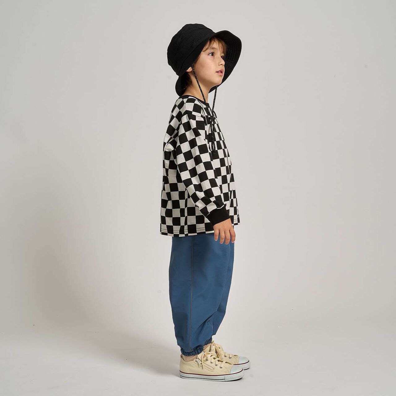 [School-Ready] [Water-Repellent, Anti-Stain, Durable, UV] Compact Hat with Reflective Sheet,Charcoal gray, large image number 23