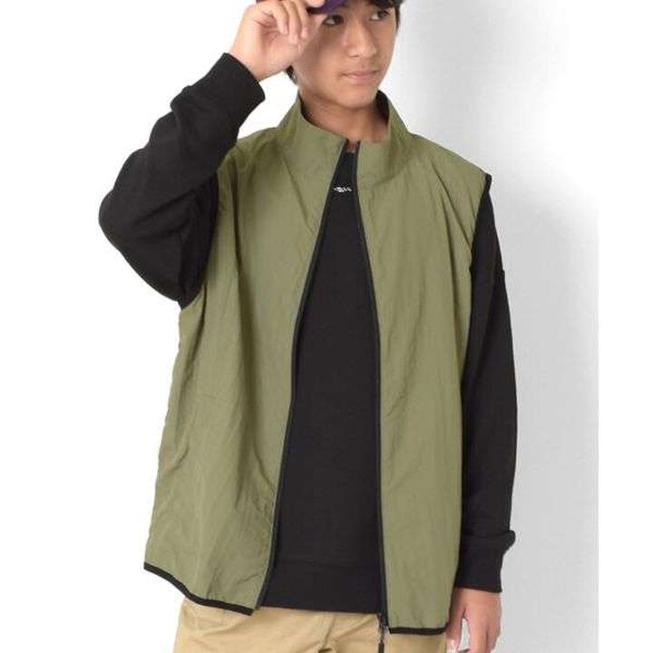 [Adult Size Available] Nylon Zip-Up Vest,, medium