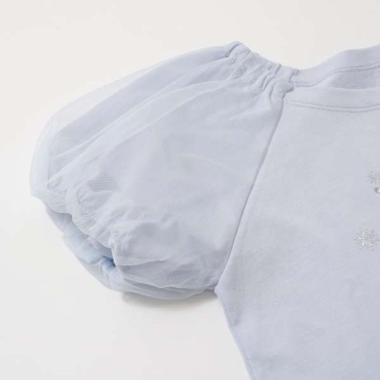 [Frozen] [Soft Cotton] Anna and the Snow Queen / Sparkling T-Shirt,Off white, large image number 12