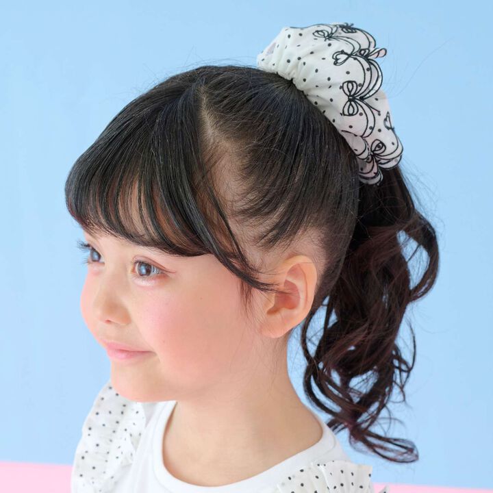 Cutwork Embroidery Hair Tie,, medium