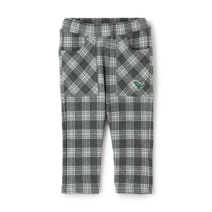 JQ Checkered Long-Length Tapered Pants,Gray, medium image number 9