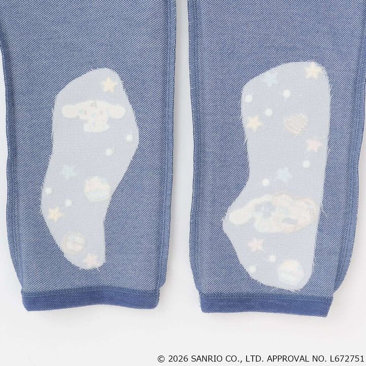 [Cinnamoroll/Kuromi] Leggings,Navy, medium image number 12