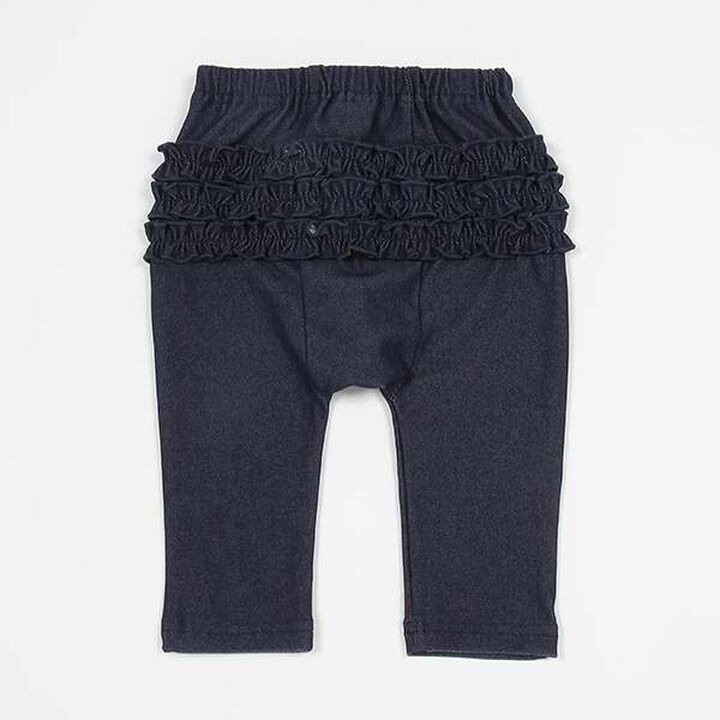 Frill Back Leggings,Blue, medium image number 1