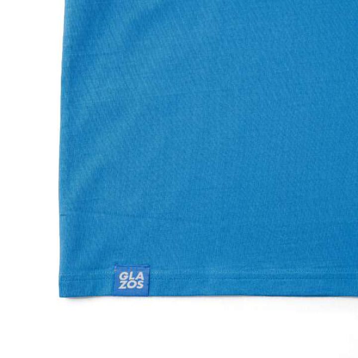 Back Photo Print Short Sleeve T-Shirt,Blue, medium image number 5