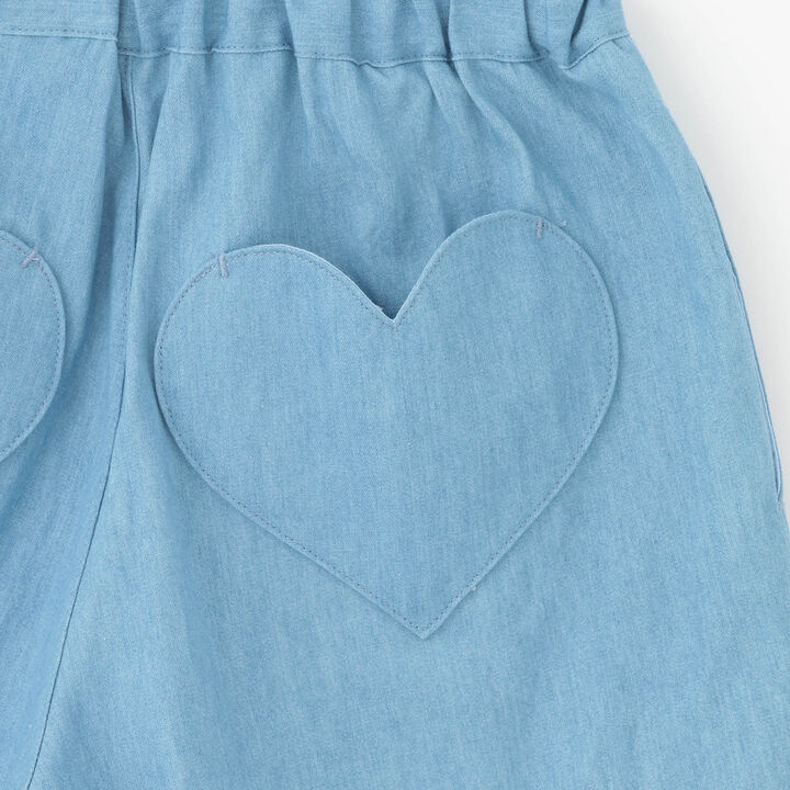 [Restocked] Ice Pattern Shorts,Sax blue, medium image number 7