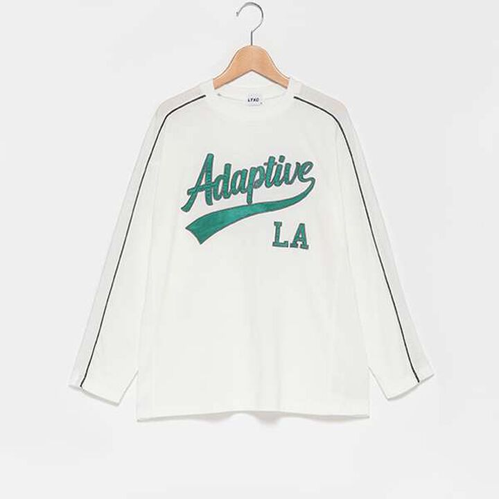 [LTXC] Quick-Dry Appliqu&eacute; Long Sleeve T-Shirt,Black, medium image number 6