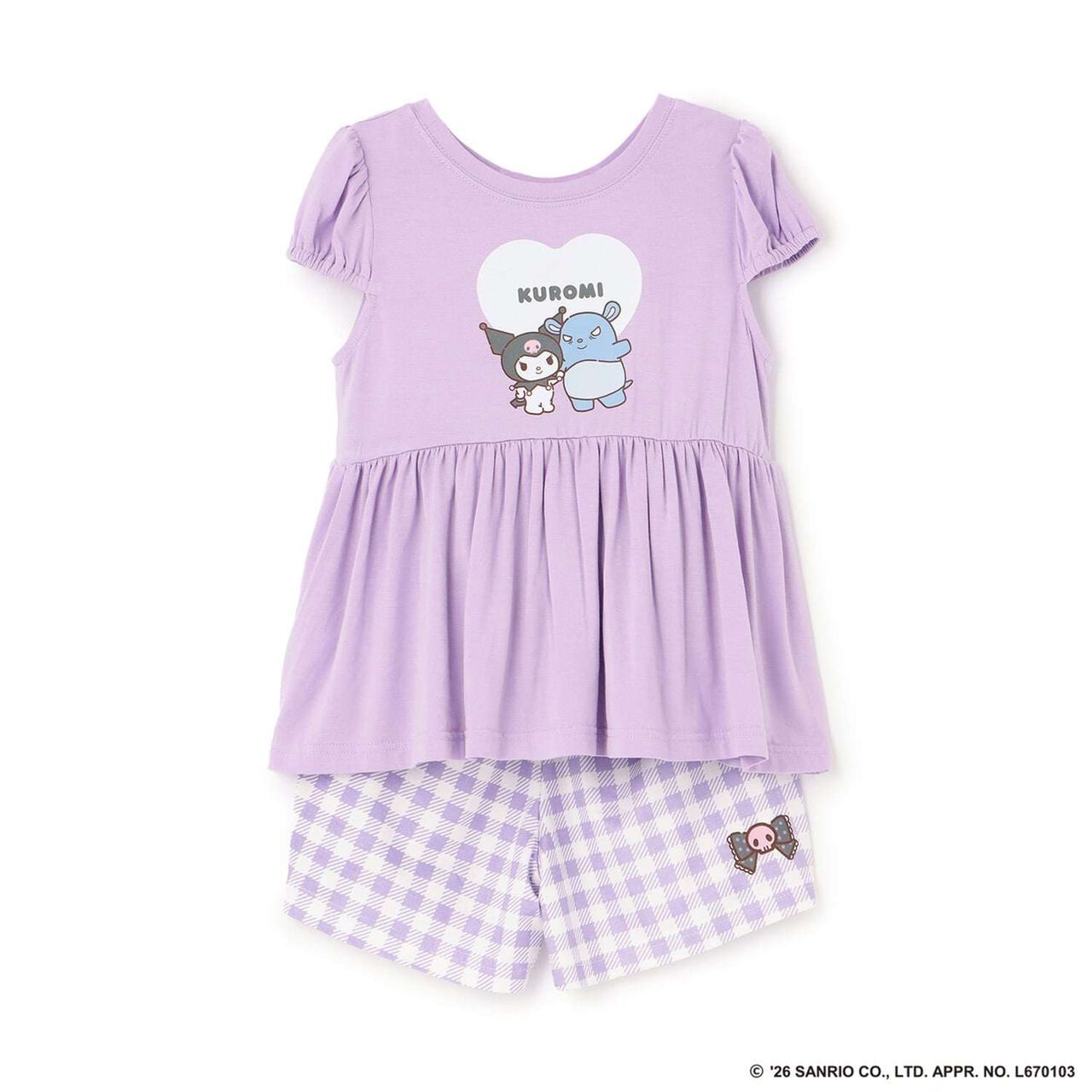 [Sanrio Characters] Cool Touch Pajamas [Either Way Is Fine] &ndash; Refreshingly Soft,Lavender, large image number 8