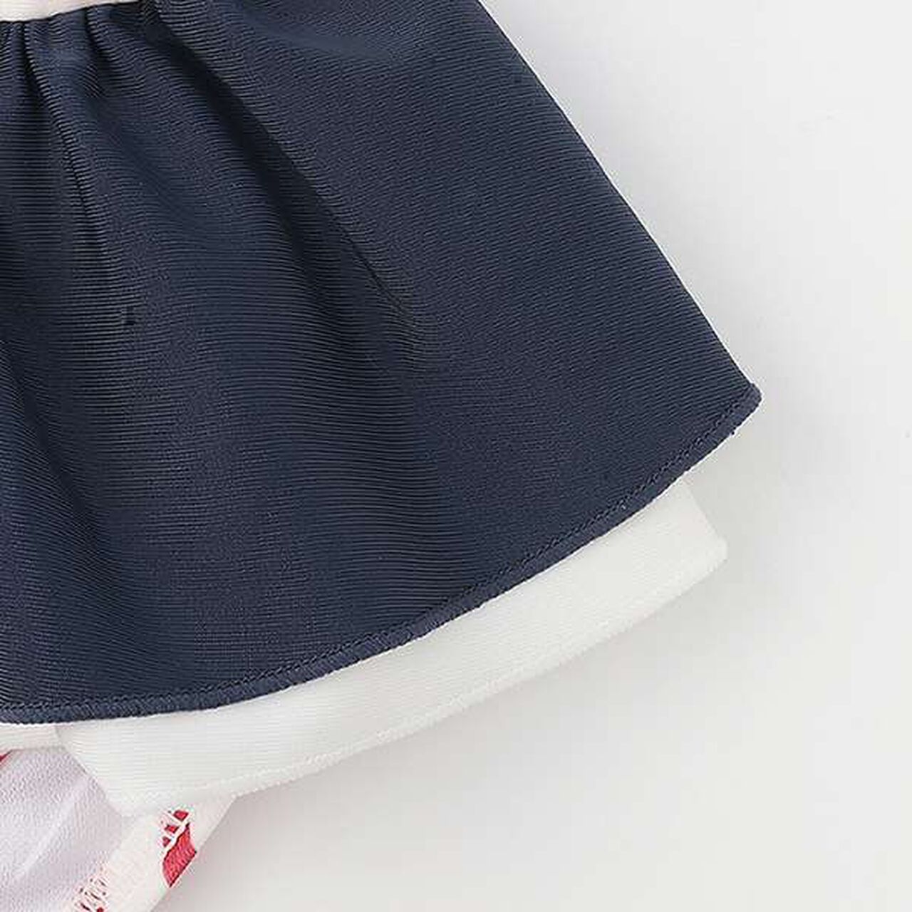 [SWIM] Girls Sailor Swimsuit,Red, large image number 5