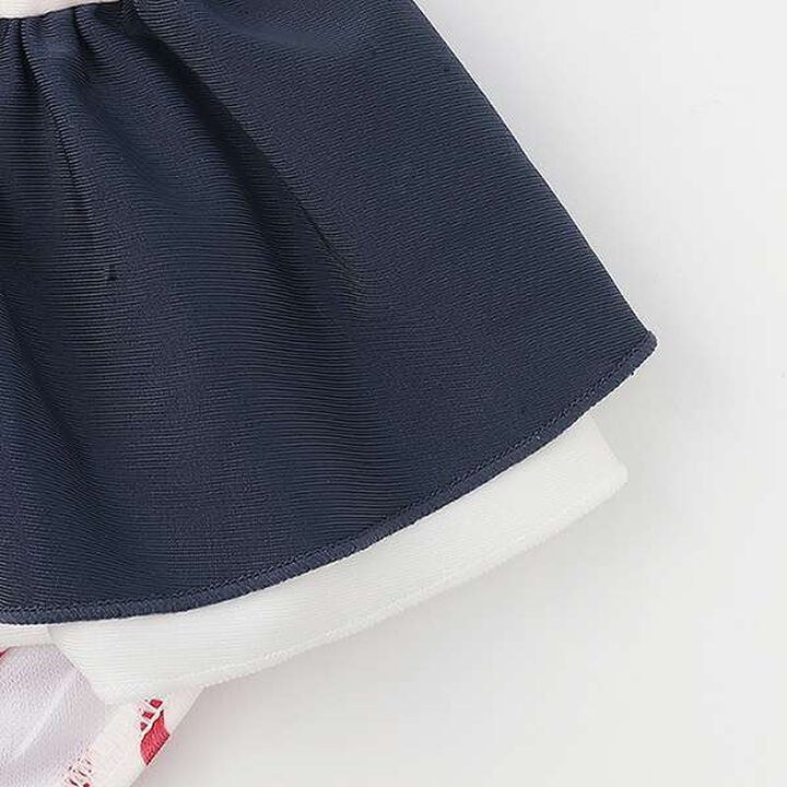 [SWIM] Girls Sailor Swimsuit,Red, medium image number 5