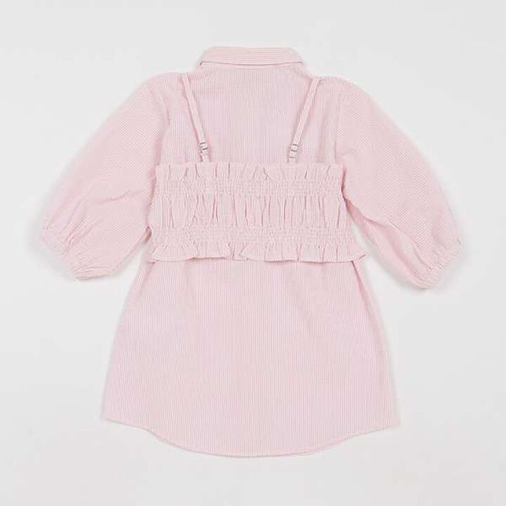 [Link] Bustier Set One-Piece Dress,Light pink, medium image number 6