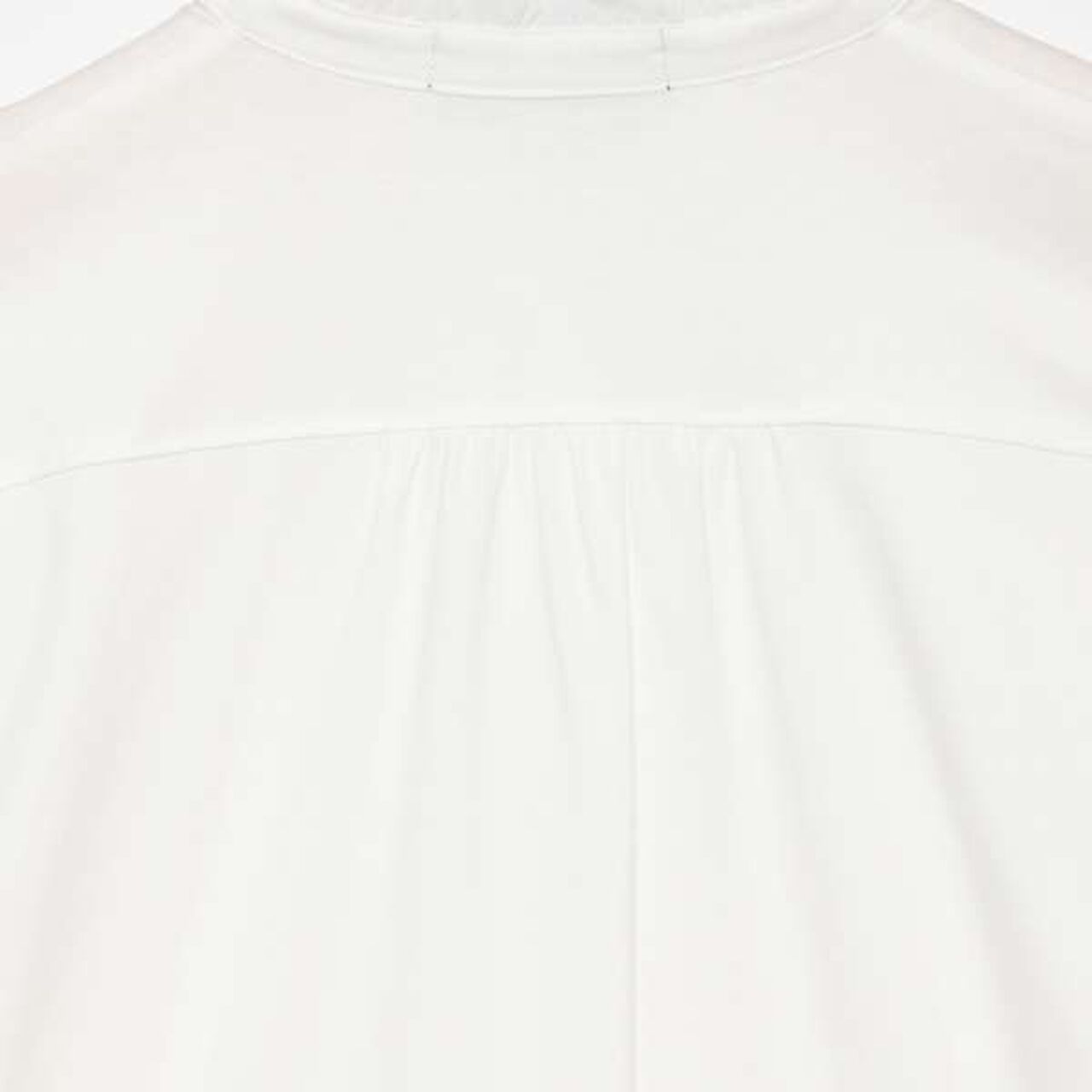 Frilled Collar Cut Blouse,Off white, large image number 8
