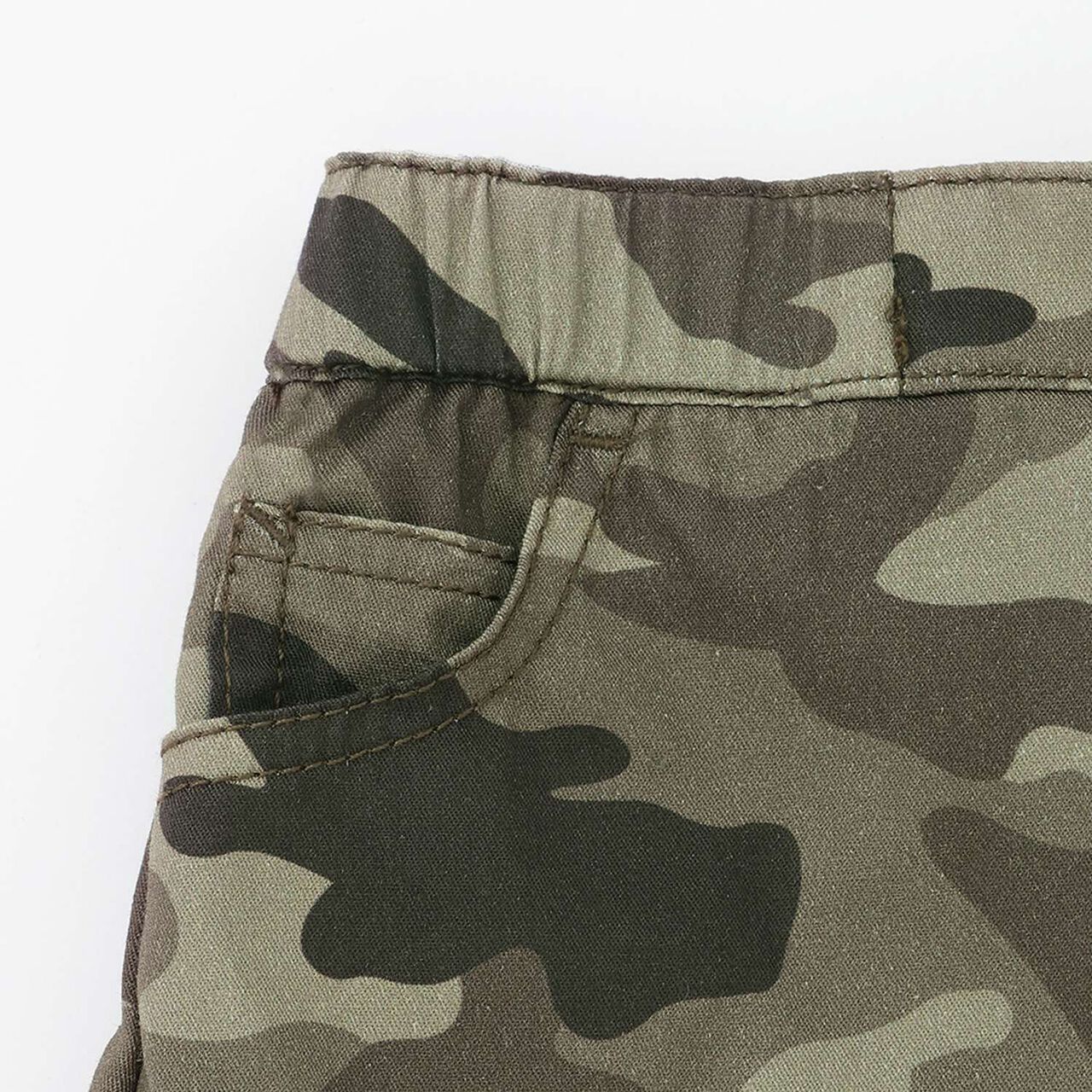 [Cool Touch] Box Pleat Hem Skirt,Blue, large image number 23
