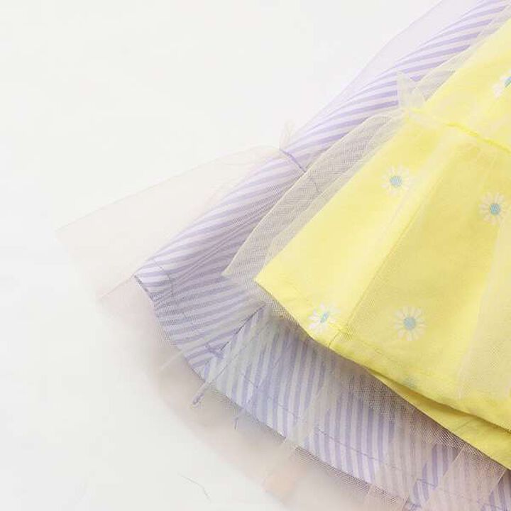 Tulle Skirt,Yellow, medium image number 5