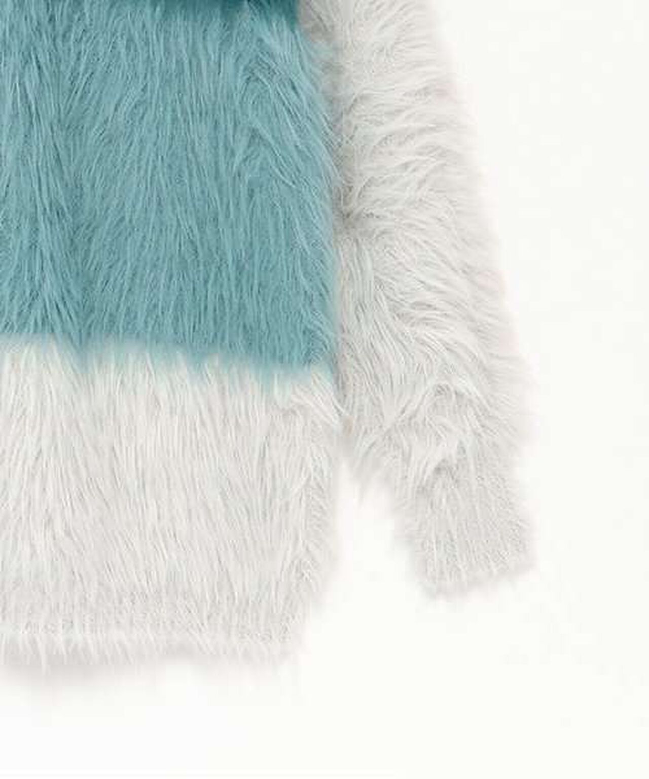 Shaggy Mini One-Piece Dress,Mocha tea, large image number 8