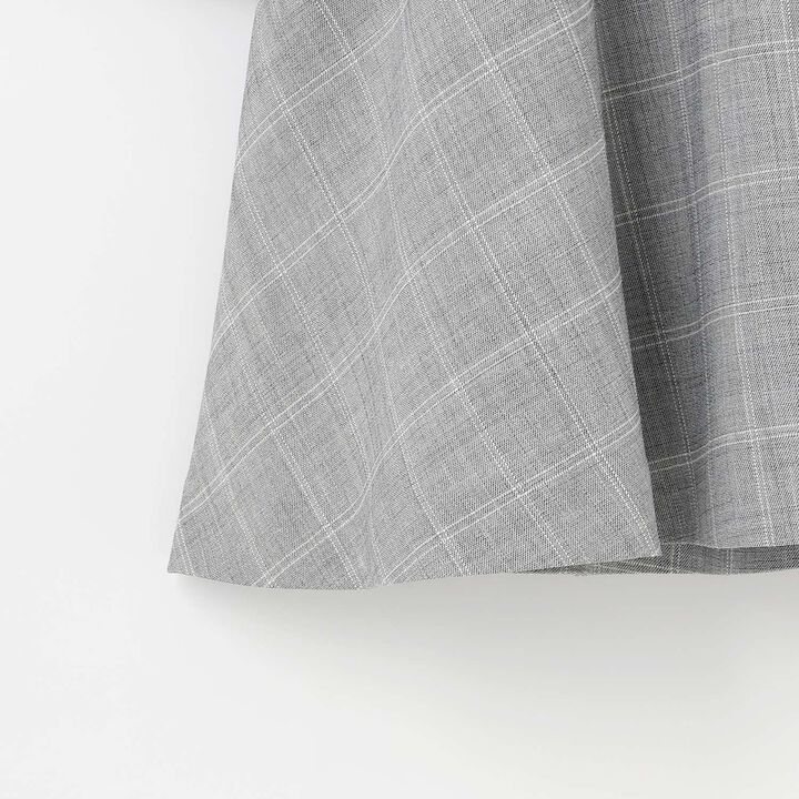 [Graduation Attire] Collared One-Piece Dress,Charcoal gray, medium image number 13