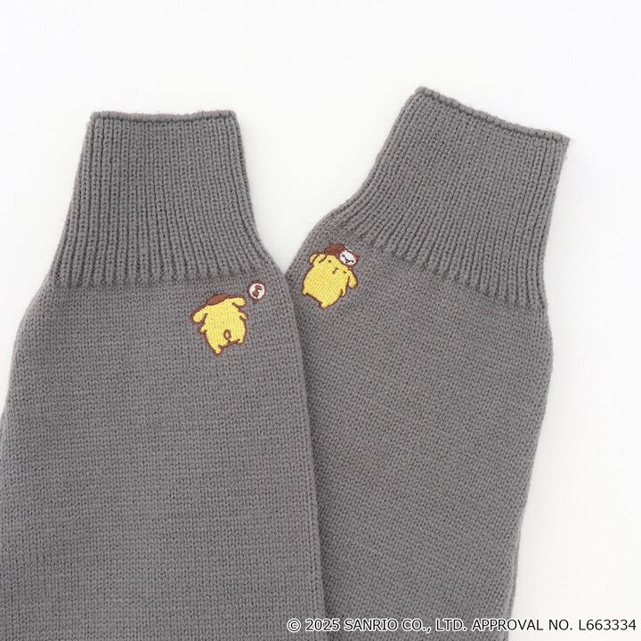 Sanrio Characters Knit Leg Covers,Black, medium image number 15
