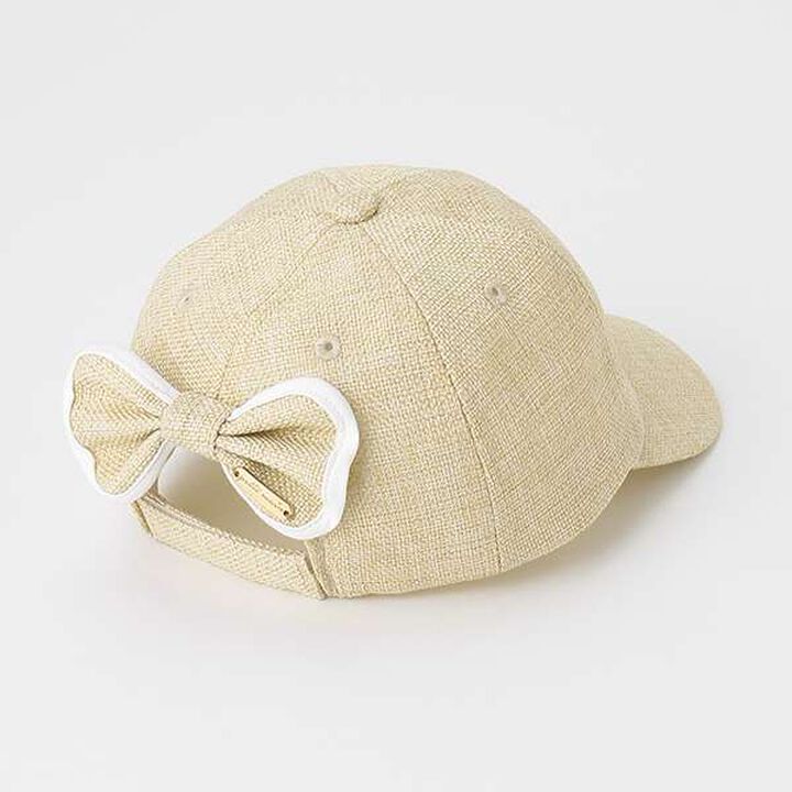 Woven Ribbon Back Cap,Black, medium image number 13