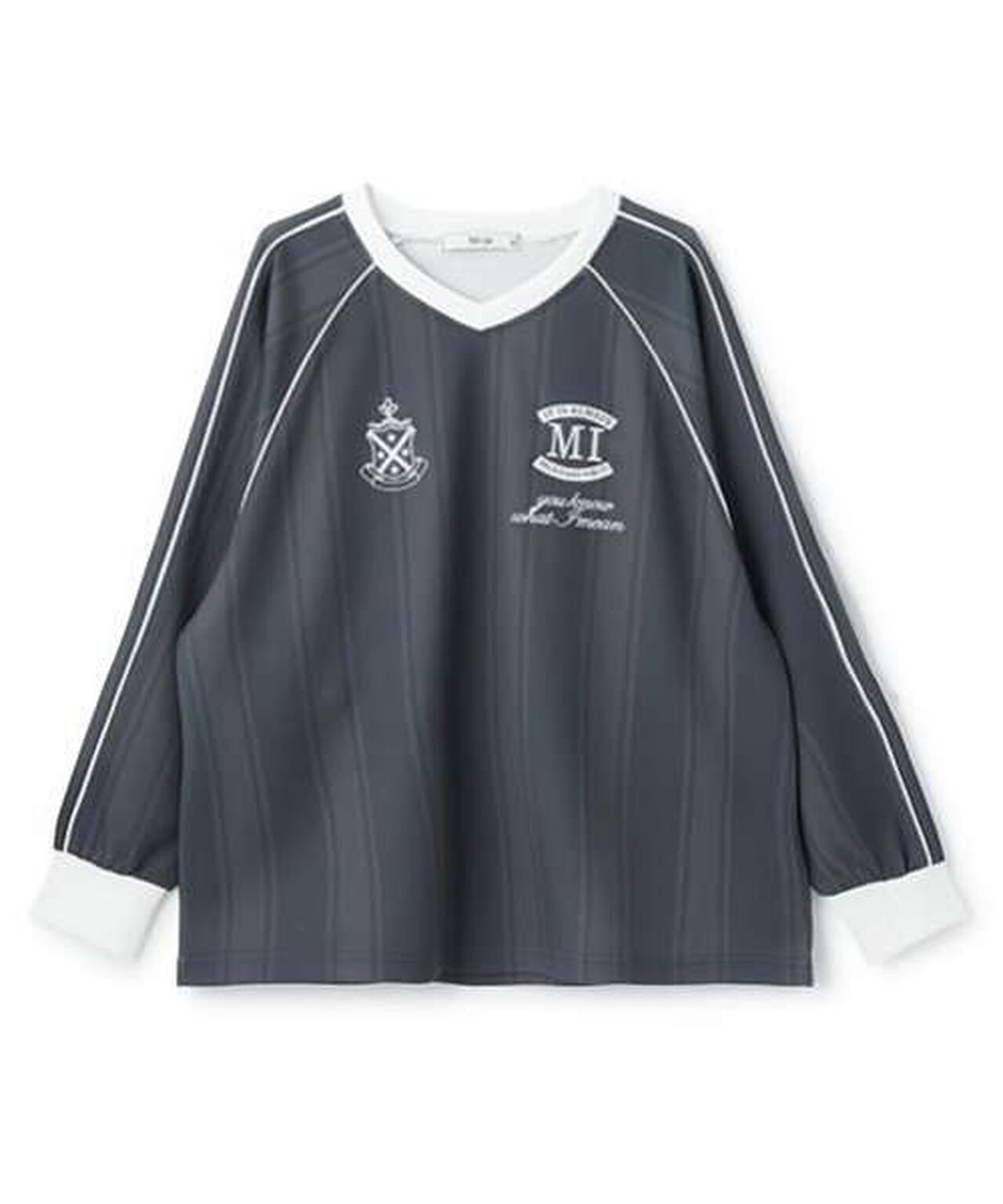 Uniform Pullover,Charcoal gray, large image number 0