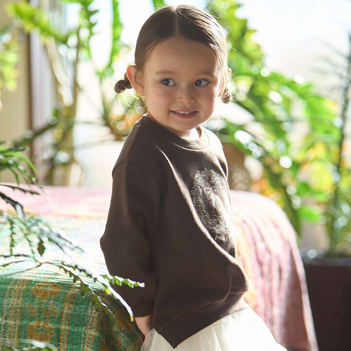 [Affordable] GIRLS Sweatshirt,Light green, medium image number 4