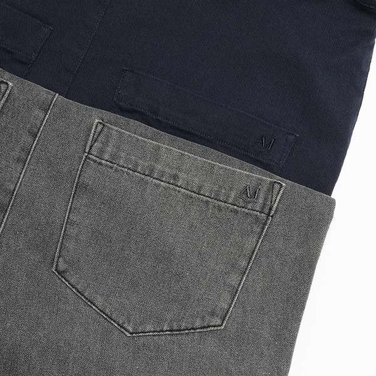 [AMI] High Waist Overalls,Black, large image number 17