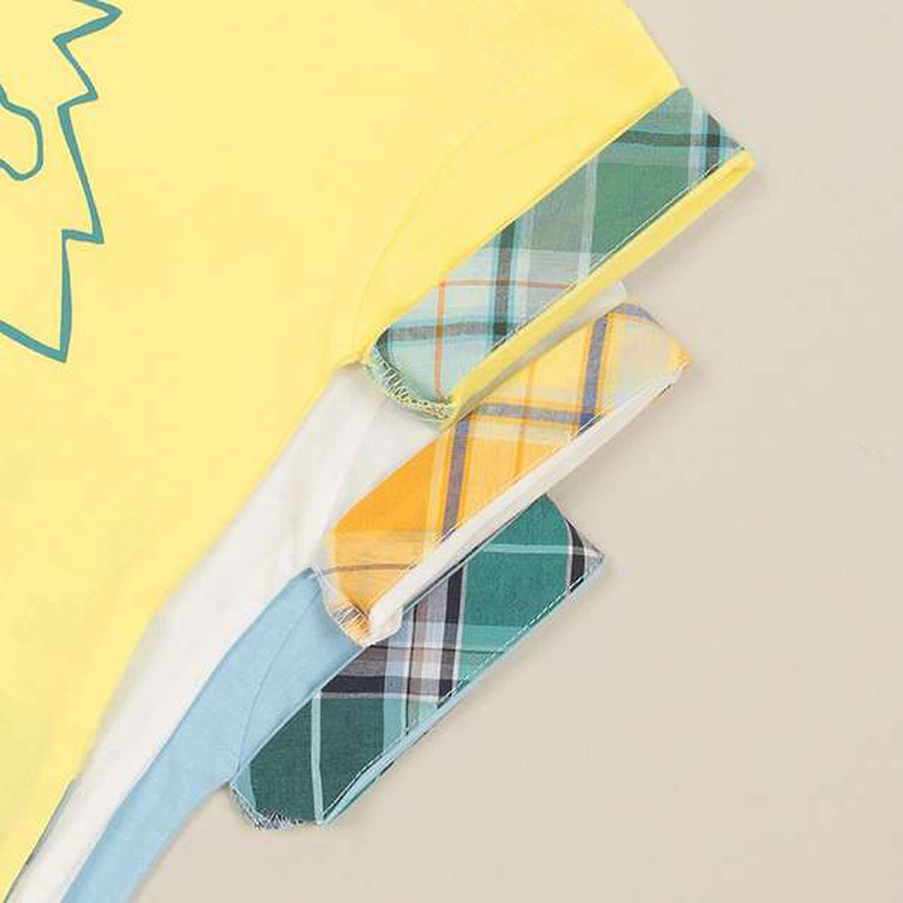 Animal Face Printed T-Shirt,Off white, large image number 7