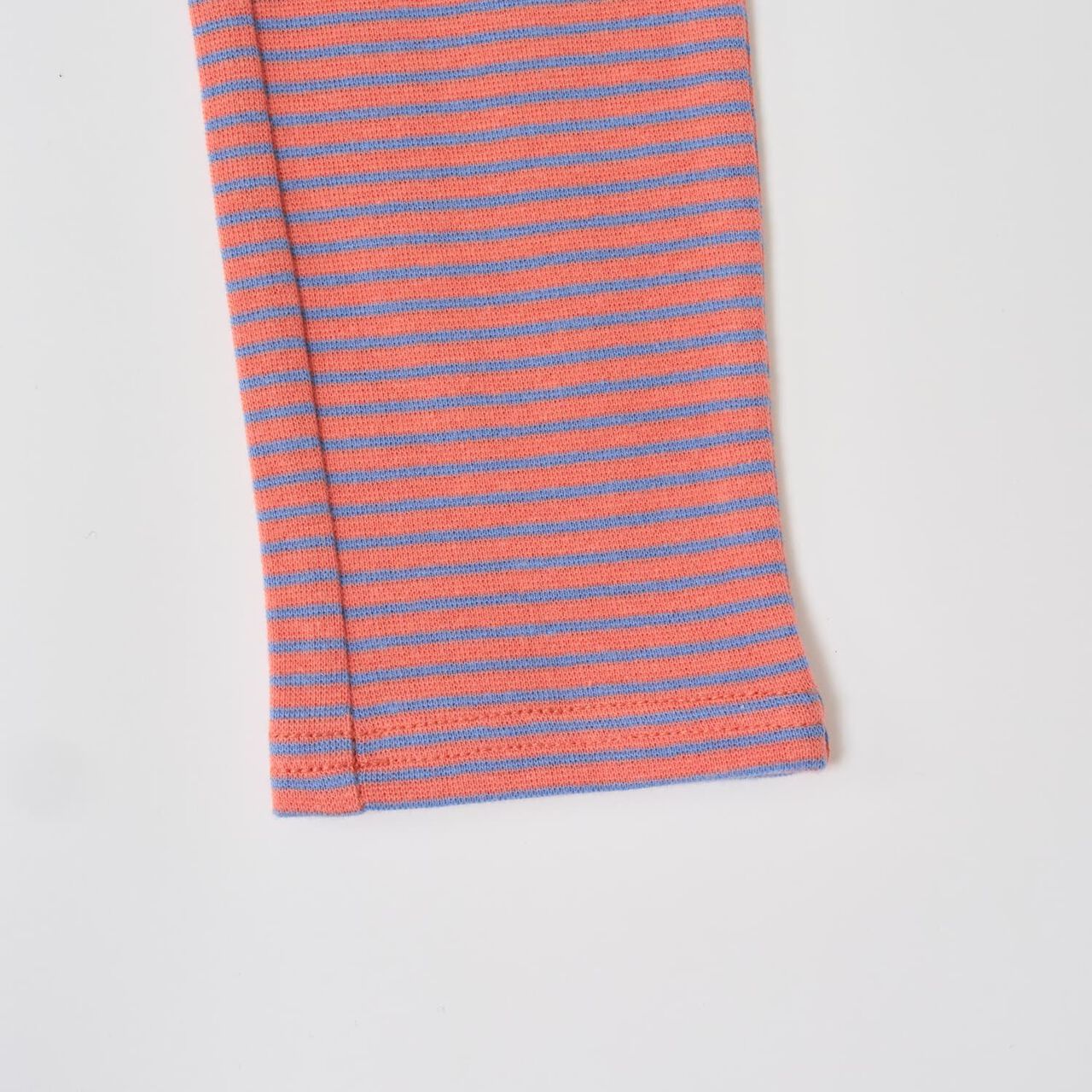 [365D.] Anti-Stain Stripe Jersey Knit Leggings,Salmon pink, large image number 7