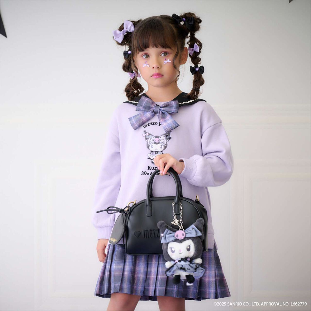 My Melody / Kuromi Hem Pleats 2 Way Sailor One-Piece Dress,Pink, large image number 22