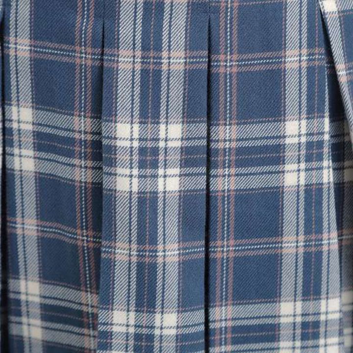 Brushed Pleated Skirt,Charcoal gray, medium image number 23